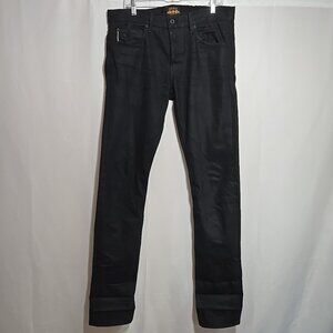 Brave Star Selvage Sulfur Black Size 32 (36/37) Regular Taper Denim Jeans